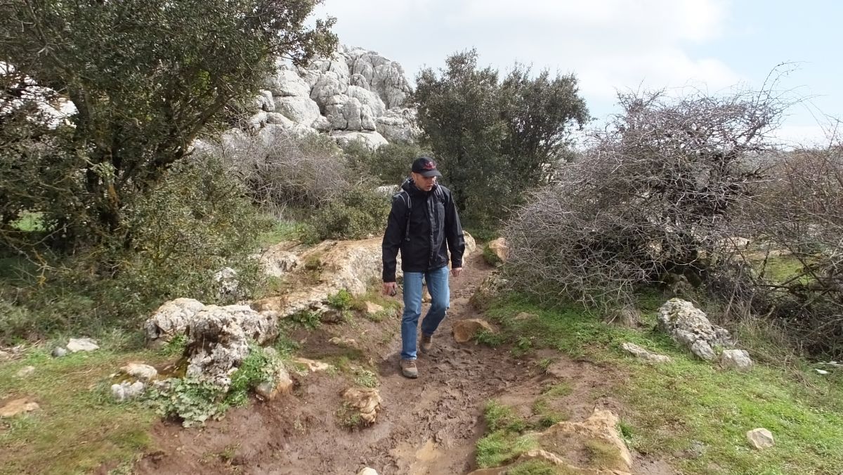 Wandern im El Torcal Naturschutzgebiet