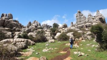 El Torcal Naturschutzgebiet- Karst