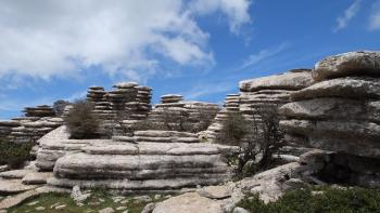 Karst im El Torcal Naturschutzgebiet