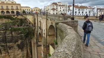 auf der Puente Nuevo Ronda