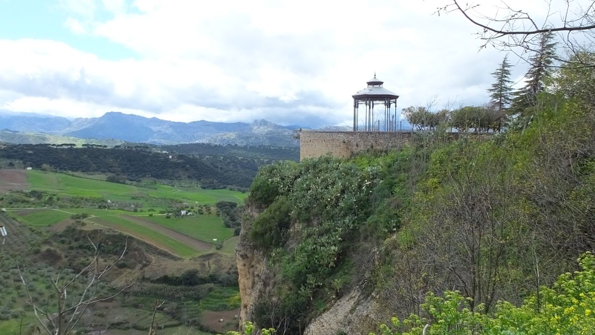 Aussichtspavillon in Ronda