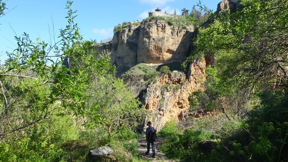 Anfang Wanderweg