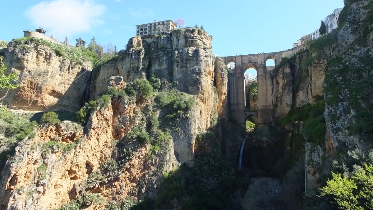 Blick zur Puente Nuevo