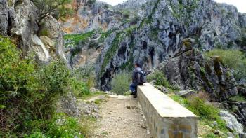 Weg zur Cueva de El Hundidero