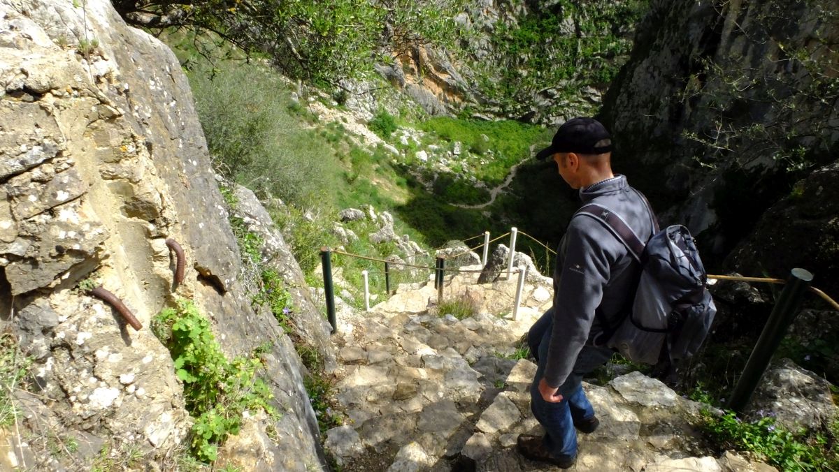 Weg zur Cueva de El Hundidero