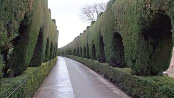 Garten vor Alhambra