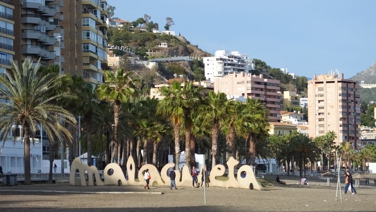 vereinsamter Strand