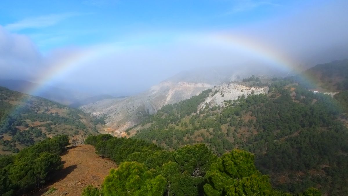 Zum Abschluss ein Regenbogen