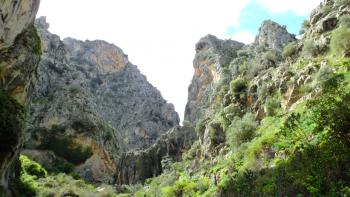 Weg zur Cueva de El Hundidero