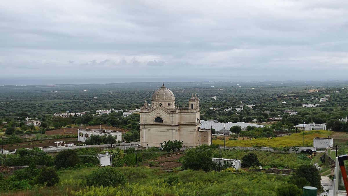 Ostuni, Blick vom Stadtberg