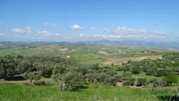 Craco, Blick in die Umgebung