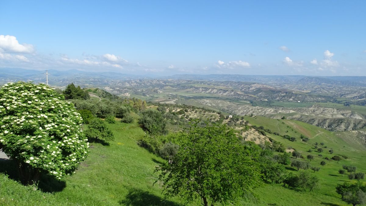 Craco, Blick in die Umgebung