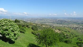 Craco, Blick in die Umgebung