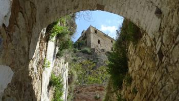 die Ruinen von Craco