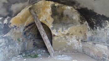 Craco, Blick in eine Ruine