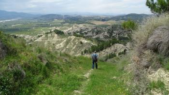Beginn der Wanderung