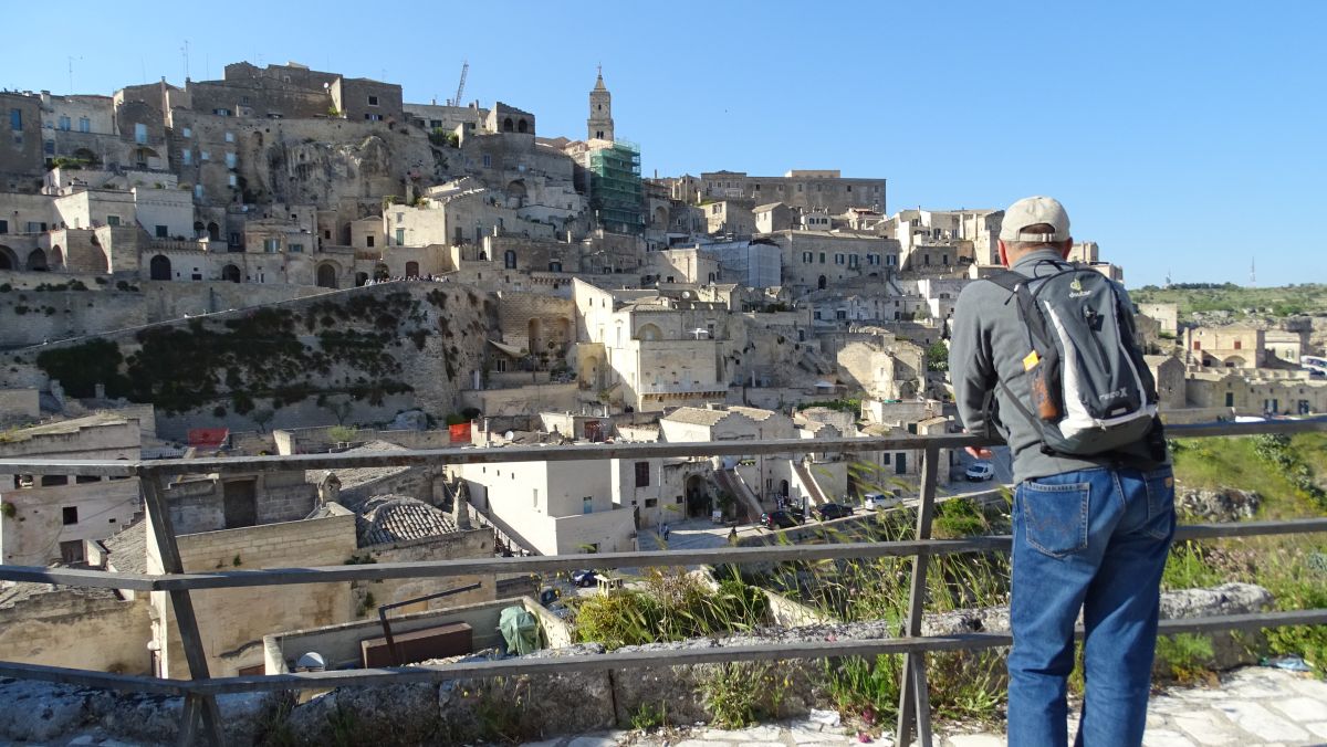 Matera, Blick auf die Sassi