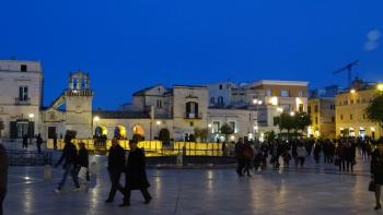 Matera in der Blauen Stunde