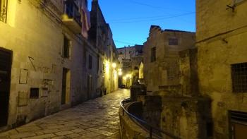 Matera in der Blauen Stunde