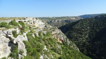 Schlucht der Gravina di Matera