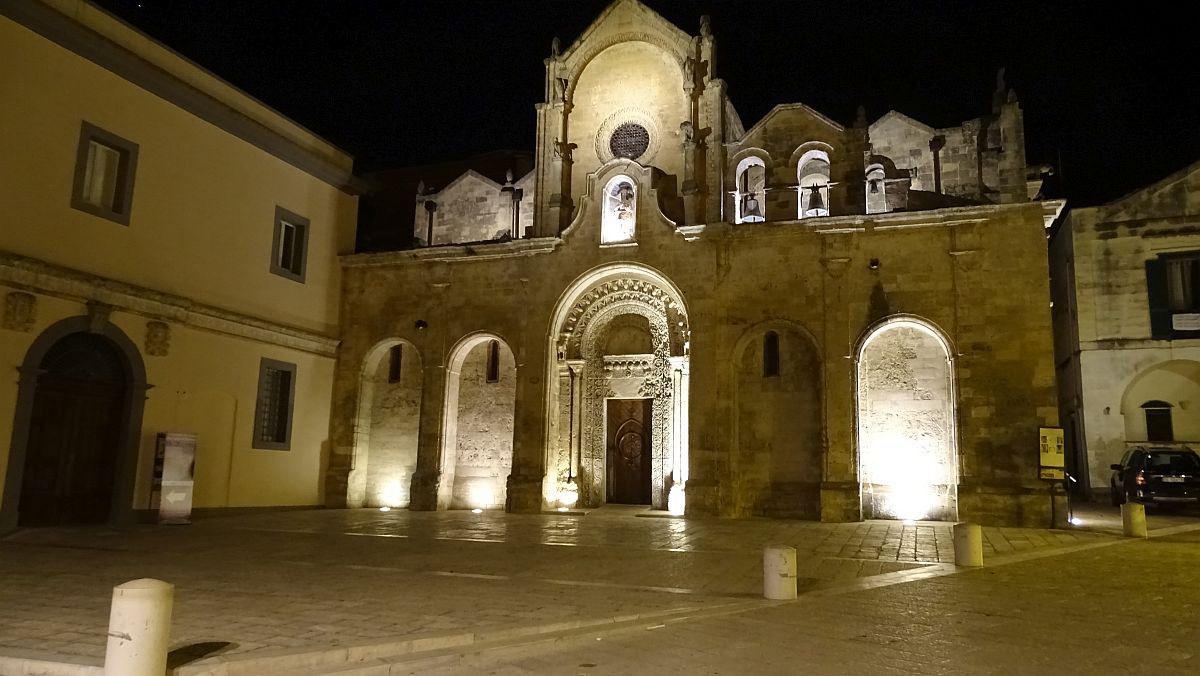 Matera am Abend