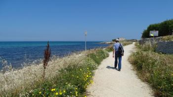 Cachesuche an der Küste bei Molfetta 