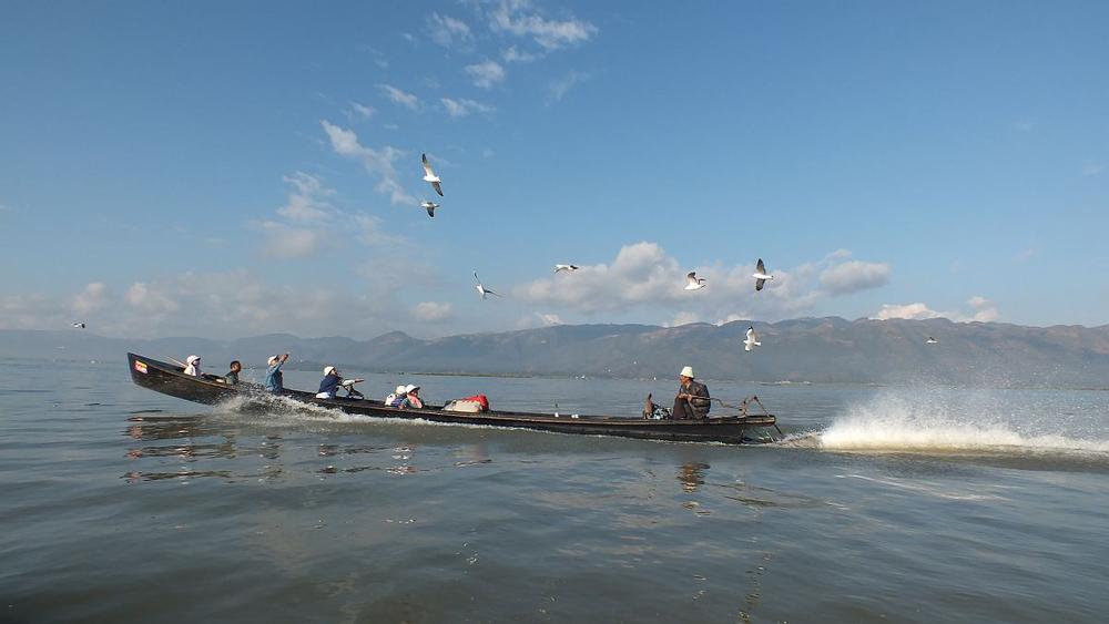 Auf dem Inle-See