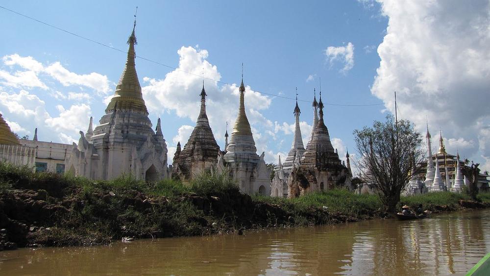 Pagoden am Inle-See