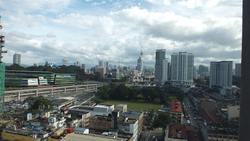 Kuala Lumpur- Blick aus dem Hotelzimmer am KL Sentral