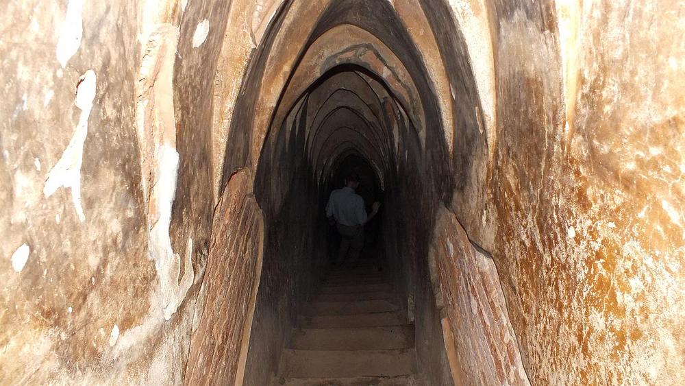 Treppengang in einer Pagode