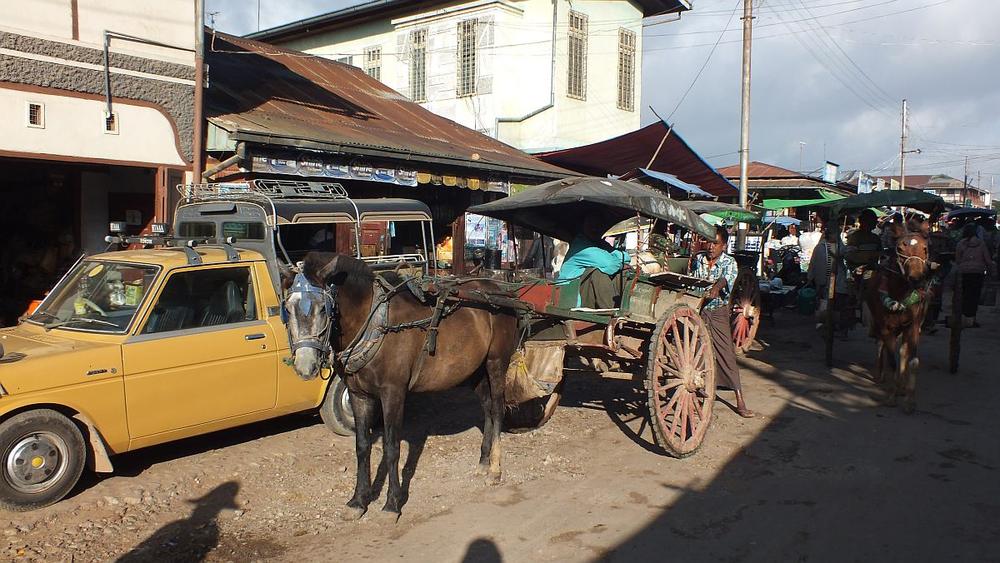 Shan-Markt in Aungban