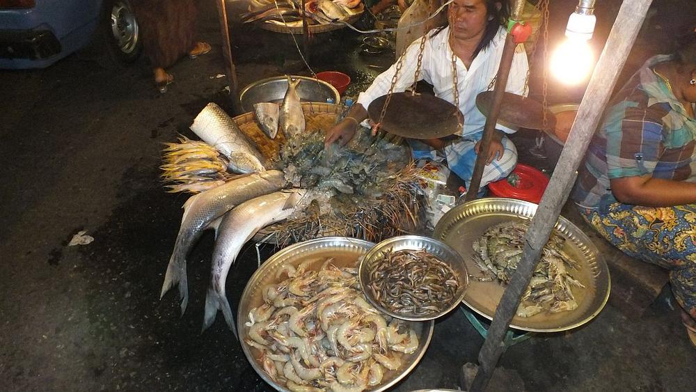Rangun Nachtmarkt