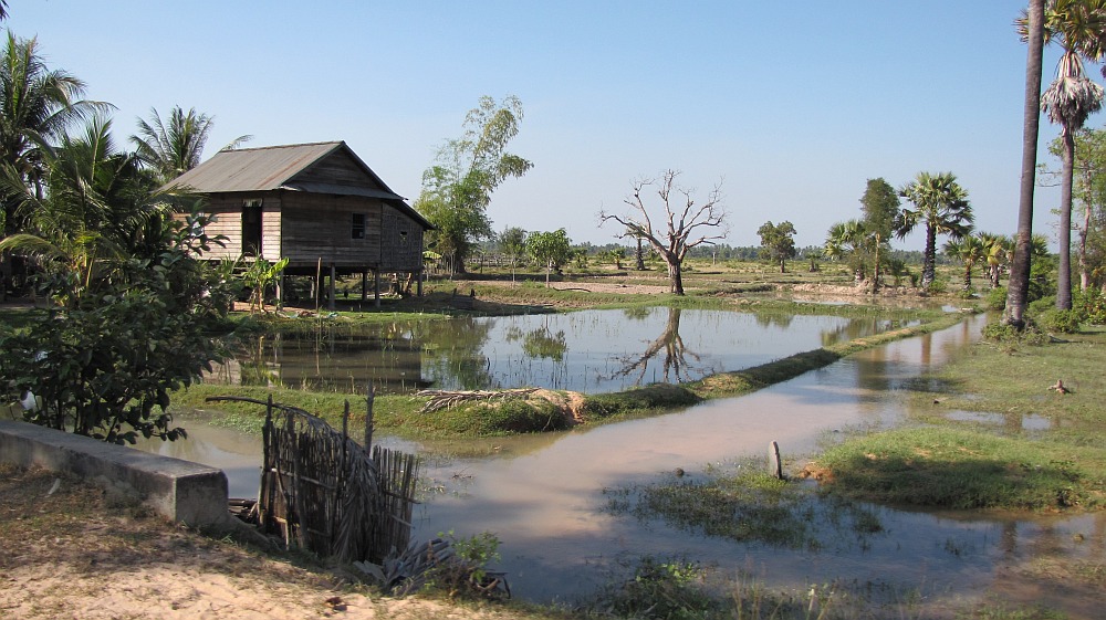 Landschaft bei Siem Reap