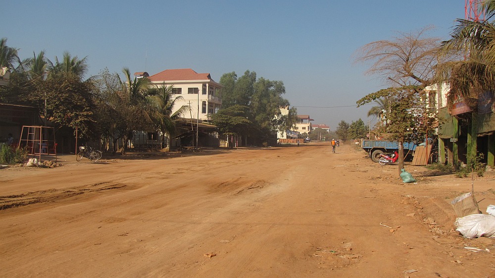 Straßen in Siem Reap