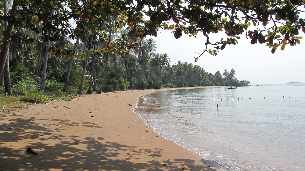 einsamer Strand