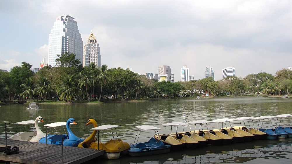 Im Lumpini-Park Bangkok