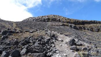 Die Landschaft wird rauer