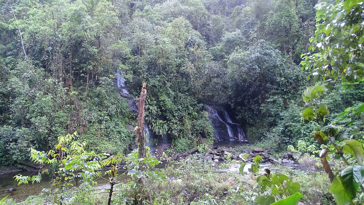 kleiner Wasserfall