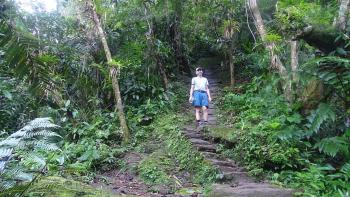 Treppe nach Teyuna