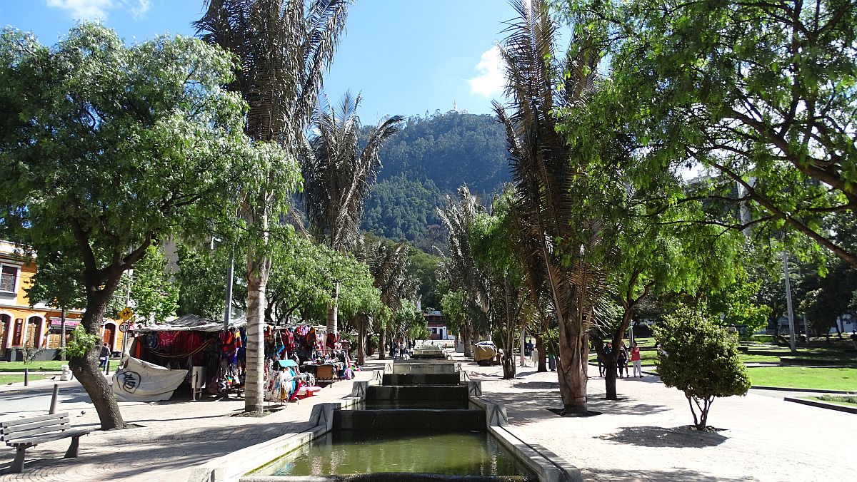 wieder unten, Blick zurück zum Monserrate