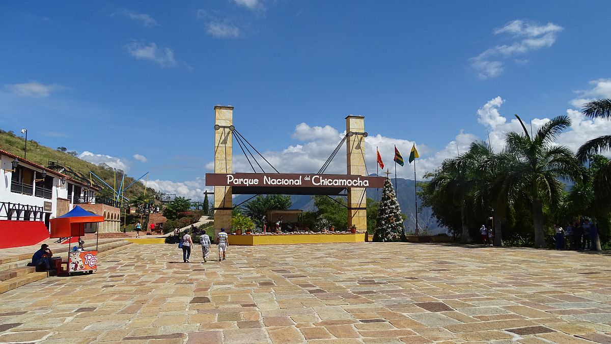 Ankunft am Naturpark Chicamocha