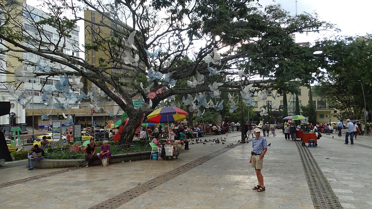 Parque Santander in Bucaramanga