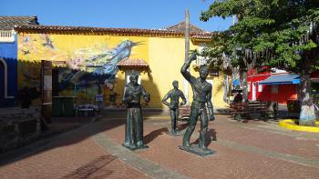Sklavendenkmal auf der Plaza Trinidad
