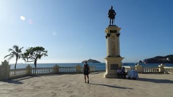 Denkmal für Rodrigo de Bastidas, der Stadtgründer der ersten spanischen Stadt auf südamerikanischem Festland