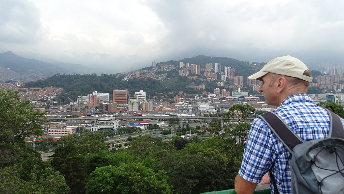 bewölktes Medellín