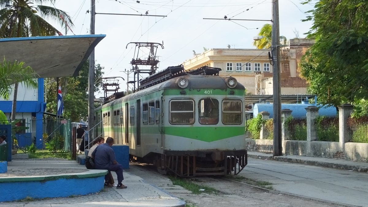 Hershey-Bahn, einzige elektrische in Kuba