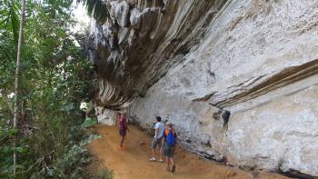 Weg zum Salto del Caburní (mit den beiden Stuttgartern)