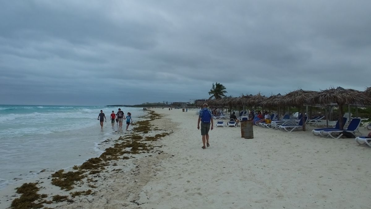 schlimmer Strand, nix wie weg hier