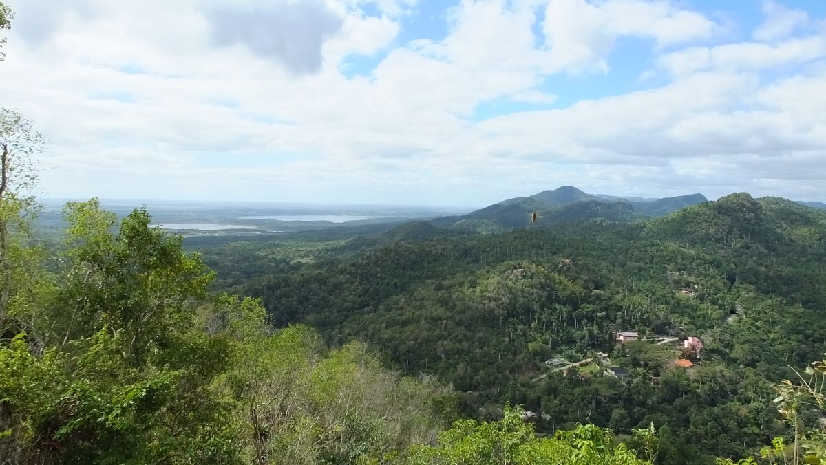 Mirador de Soroa, Blick zur Embalse la Paila