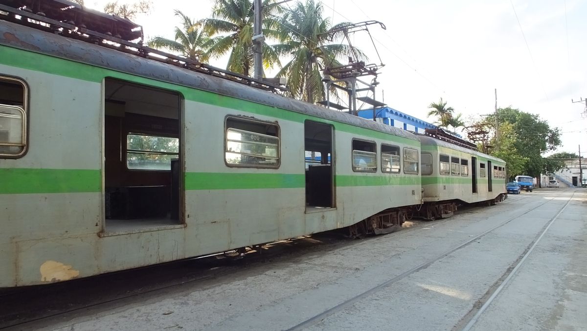 Hershey-Bahn, einzige elektrische in Kuba